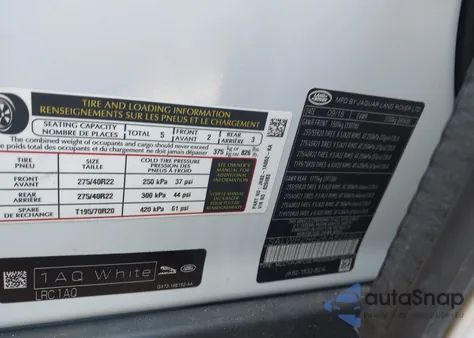 2019 Land Rover Range Rover Sport Supercharged Dynamic z USA, uszkodzony, nr VIN SALWR2RE2KA825683